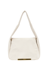 Lisbon Flap Shoulder Bag, &pound;90, Handbags, Beige, Leather, Front view